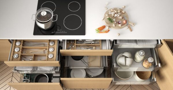 Organizzare la cucina piccola: utensili e accessori