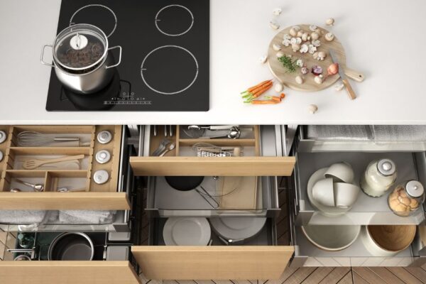 Organizzare la cucina piccola: utensili e accessori